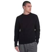 Chunky Ribbed Tynedale Sweater Barbour , Black , Heren