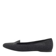 Pre-owned Leather flats Yves Saint Laurent Vintage , Black , Dames