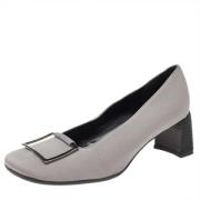 Pre-owned Fabric heels Gucci Vintage , Gray , Dames