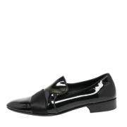 Pre-owned Leather flats Giuseppe Zanotti Pre-owned , Black , Dames