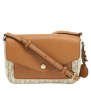 Pre-owned Coated canvas shoulder-bags Michael Kors Pre-owned , Beige ,...