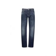 Denim jeans met relaxed fit No Excess , Blue , Heren