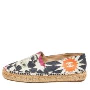 Pre-owned Canvas flats Chanel Vintage , Multicolor , Dames