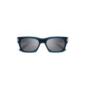 Blauwe zonnebril voor vrouwen Saint Laurent , Blue , Dames