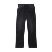 Vintage Arrow Straight Jeans Off White , Black , Heren