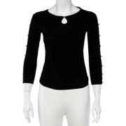 Pre-owned Knit tops Armani Pre-owned , Black , Dames