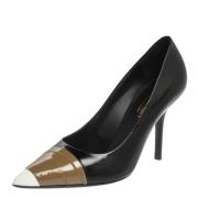 Pre-owned Leather heels Burberry Vintage , Black , Dames