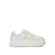 Witte Sneakers voor Dames Calvin Klein , White , Dames