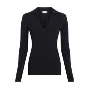 Zwarte Pullover voor Dames Calvin Klein , Black , Dames