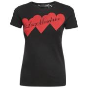 Pre-owned Cotton tops Moschino Pre-Owned , Black , Dames