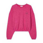 Vintage Sweatshirt American Vintage , Pink , Dames