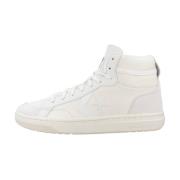 Klassieke Leren Suède Sneakers Converse , White , Heren