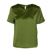 Groene Weekend T-shirts en Polos Max Mara , Green , Dames