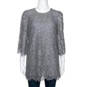 Pre-owned Lace tops Dolce & Gabbana Pre-owned , Gray , Dames
