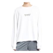 Witte Boxy Fit T-Shirt met Lange Mouwen Givenchy , White , Heren