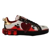 Kristal Hart Royal Sneakers Dolce & Gabbana , White , Dames