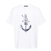 Witte T-shirts en Polos van Dolce Gabbana Dolce & Gabbana , White , He...