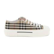 Vintage Check Lage Sneakers Burberry , Multicolor , Dames