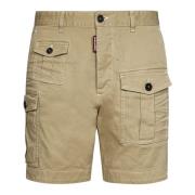 Casual Shorts Dsquared2 , Beige , Heren