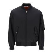 Toile Iconographe Lichtgewicht Bomberjack Valentino Garavani , Black ,...