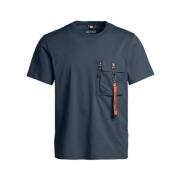 Stijlvolle Mojave T-shirt voor modebewuste mannen Parajumpers , Blue ,...