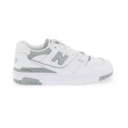 550 Leren Sneakers met Perforaties New Balance , White , Dames