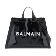 Vinyl Oliviers Cabas Schoudertas Balmain , Black , Dames