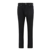 Zwarte Untitled Jeans Valentino , Black , Heren