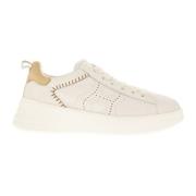 Rebel Sneakers met extra lichte zool Hogan , Beige , Dames