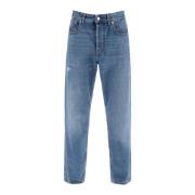 Tapered Jeans met Medium Wassing en VLogo Handtekening Valentino Garav...