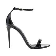 Gepolijste sandalen Dolce & Gabbana , Black , Dames