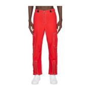 Flight Pants - Japanse Street Style Noma t.d. , Red , Heren