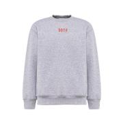 Katoenen Sweatshirt uit Italië Sotf , Gray , Dames