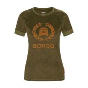 Andalusia Miura Camo T-Shirt Borgo , Green , Dames