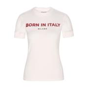 Fiorano Bianco T-shirt Borgo , White , Dames
