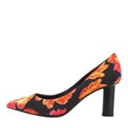 Pre-owned Canvas heels Salvatore Ferragamo Pre-owned , Multicolor , Da...