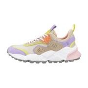 Stijlvolle Kotetsu Sneakers voor Vrouwen Flower Mountain , Beige , Dam...