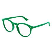 Stijlvolle gerecyclede acetaatbrillen Gucci , Green , Unisex