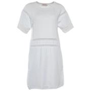 Pre-owned Cotton dresses Chloé Pre-owned , White , Dames