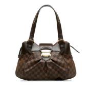 Pre-owned Leather louis-vuitton-bags Louis Vuitton Vintage , Brown , D...