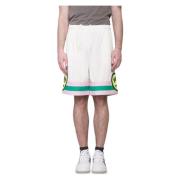 Mesh Basket Shorts Barrow , White , Heren