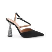 Elegante Arya Slingback Pumps D'Accori , Black , Dames