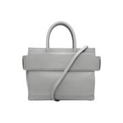 Pre-owned Leather handbags Givenchy Pre-owned , Gray , Dames