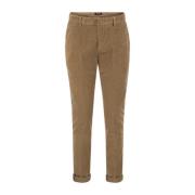 Gaubert - Slim milleraies broek Dondup , Brown , Heren