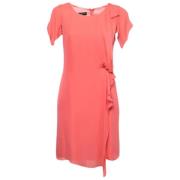 Pre-owned Silk dresses Armani Pre-owned , Pink , Dames