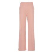 Wide Trousers Pinko , Pink , Dames