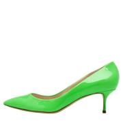 Pre-owned Leather heels Casadei Pre-owned , Green , Dames