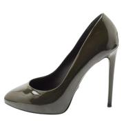 Pre-owned Leather heels Dolce & Gabbana Pre-owned , Green , Dames