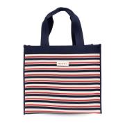 Gestreepte shopper tas Marni , Multicolor , Dames