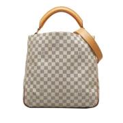 Pre-owned Leather louis-vuitton-bags Louis Vuitton Vintage , White , D...